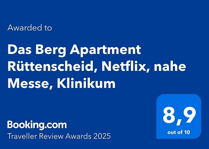 Das Berg Apartment Ruettenscheid, Netflix, Nahe Messe, Klinikum