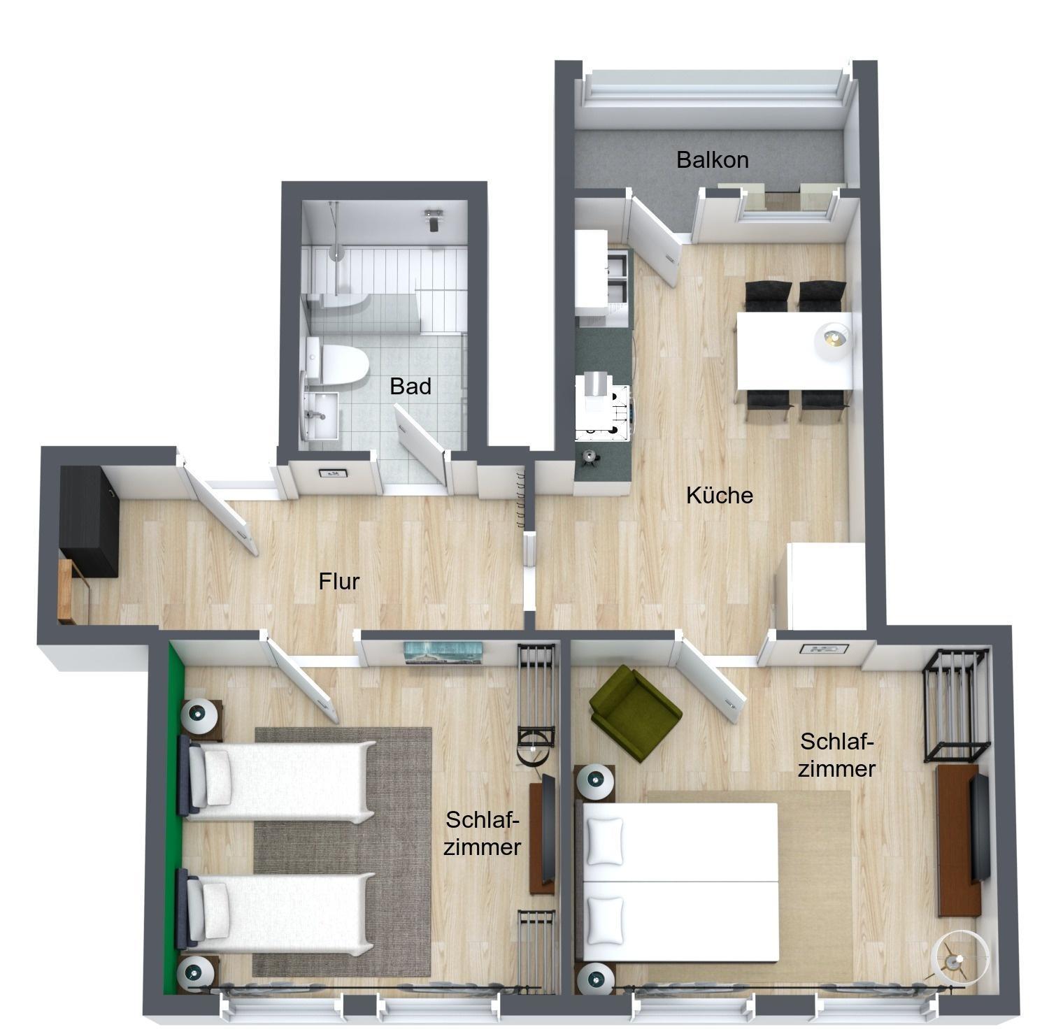 Berg Ruettenscheid, Netflix, Nahe Messe, Klinikum Apartment Essen