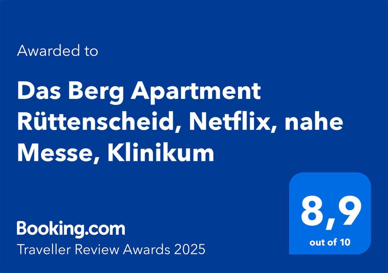 Berg Ruettenscheid, Netflix, Nahe Messe, Klinikum Apartment *